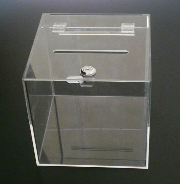 廣州有機玻璃投票箱
